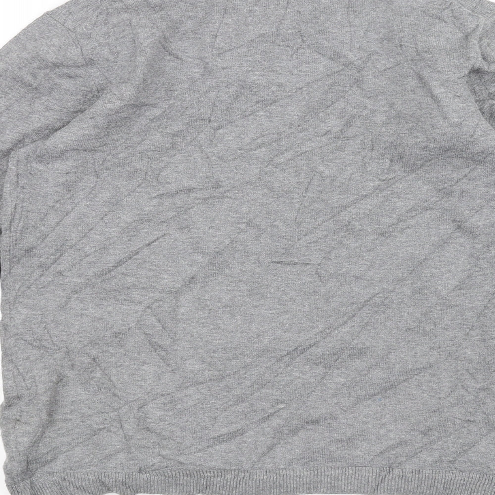 Zara Boys Grey   Basic T-Shirt Size 9-10 Years