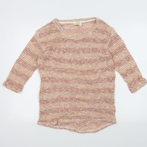 NEXT Womens Orange   Pullover Jumper Size 14