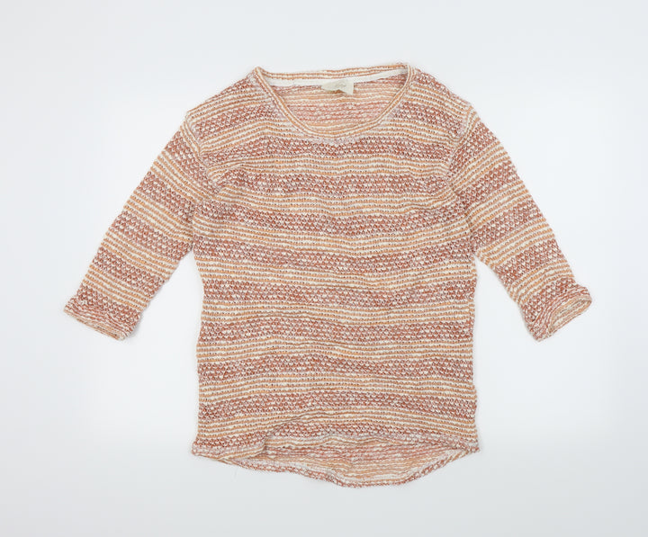NEXT Womens Orange Pullover Jumper Size 14
