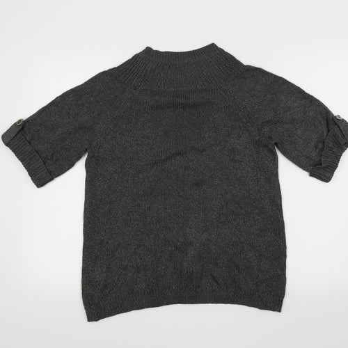 Marks and spencer Womens Grey   Pullover Jumper Size 14
