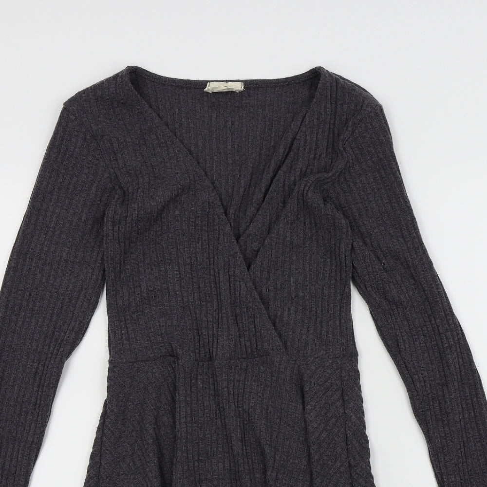 Pins & Needles Womens Grey   A-Line  Size S