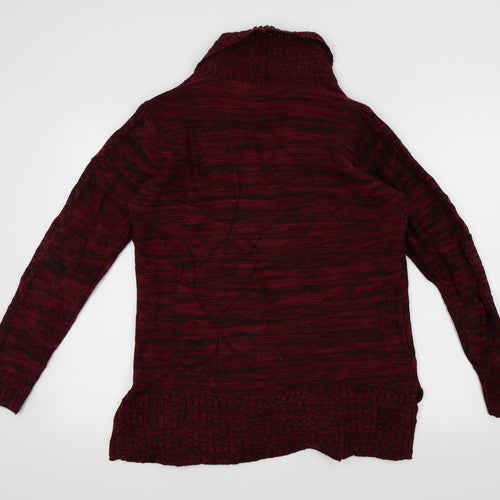 Jason Maxwell Womens Purple   Cardigan Jumper Size S