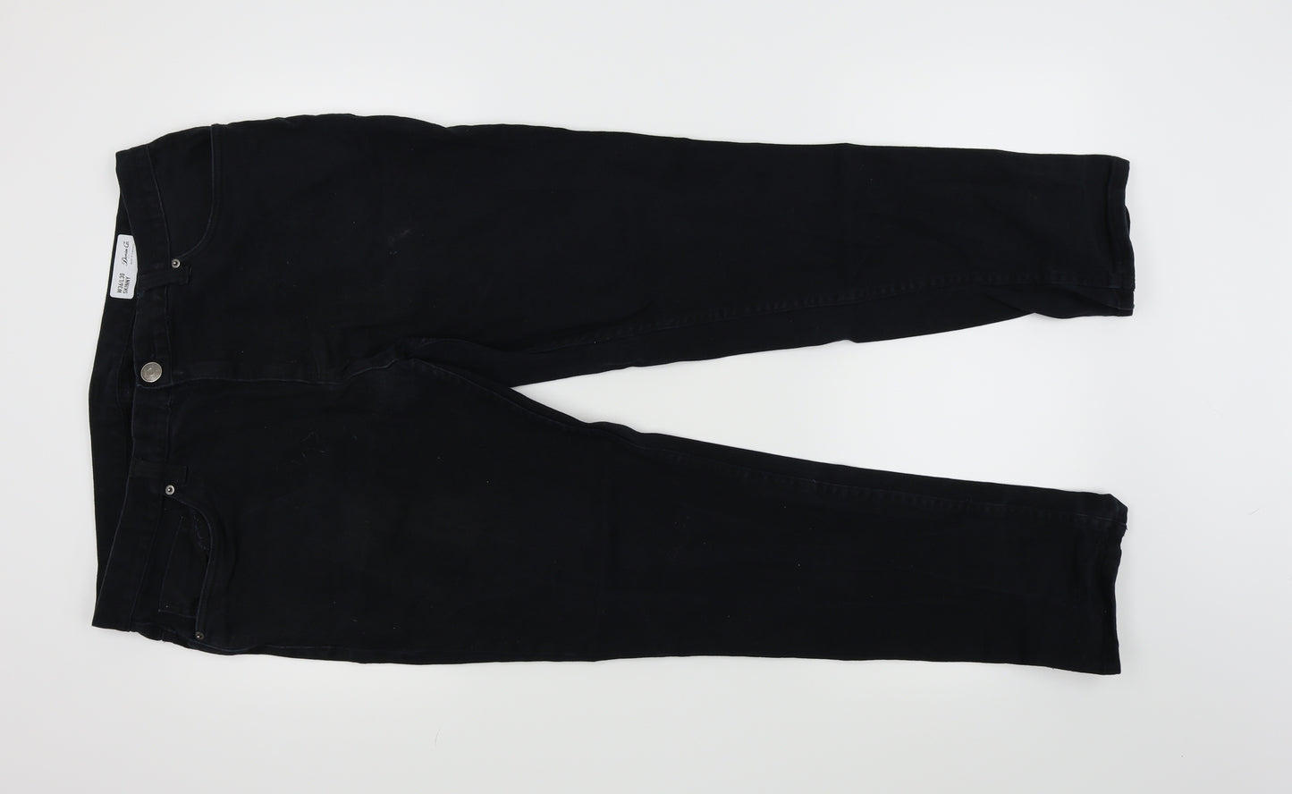 Denim & Co. Mens Black   Skinny Jeans Size 36 in L30 in