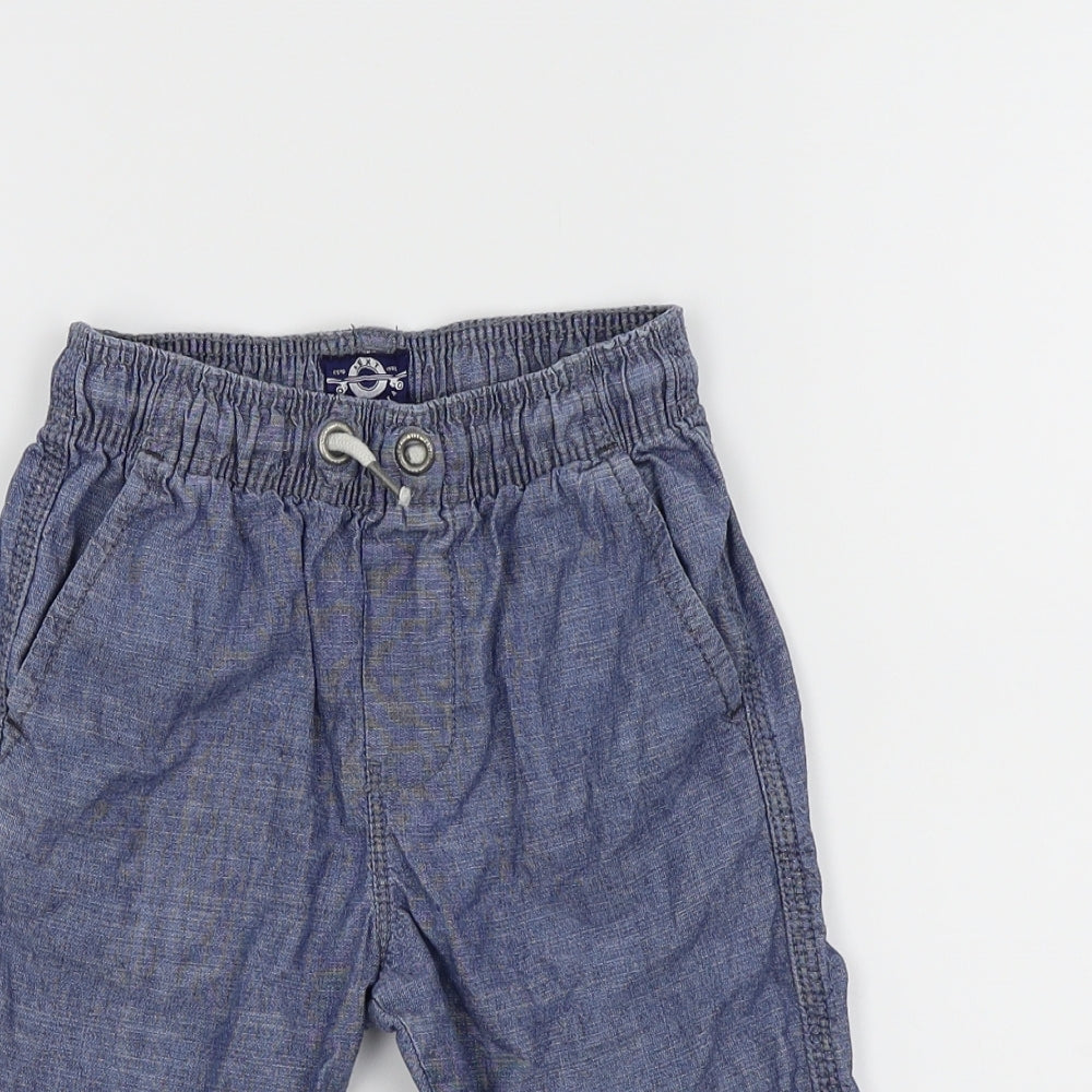 NEXT Boys Blue   Chino Shorts Size 6 Years