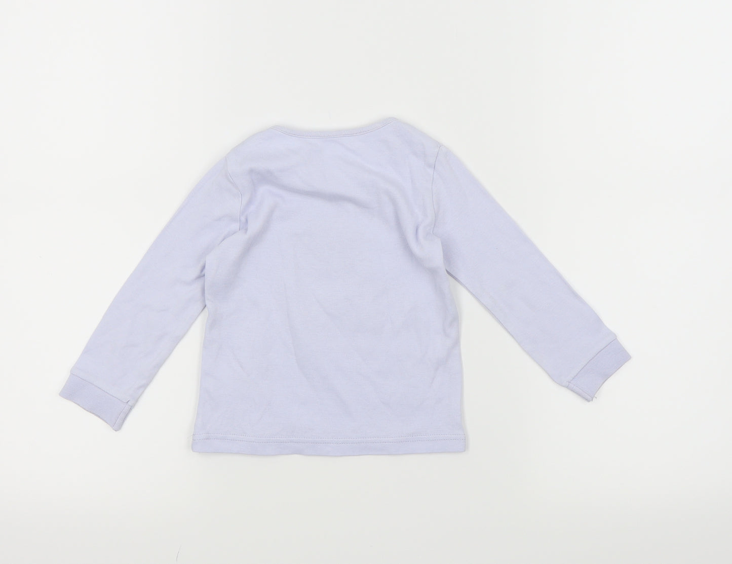 George Girls Blue   Basic T-Shirt Size 12-18 Months  - Minnie mouse