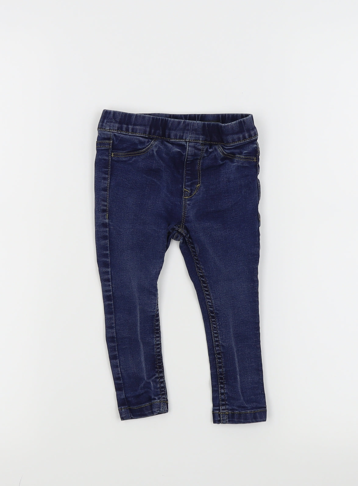 Very  Girls Blue   Cropped Jeans Size 12-18 Months  - Jegging