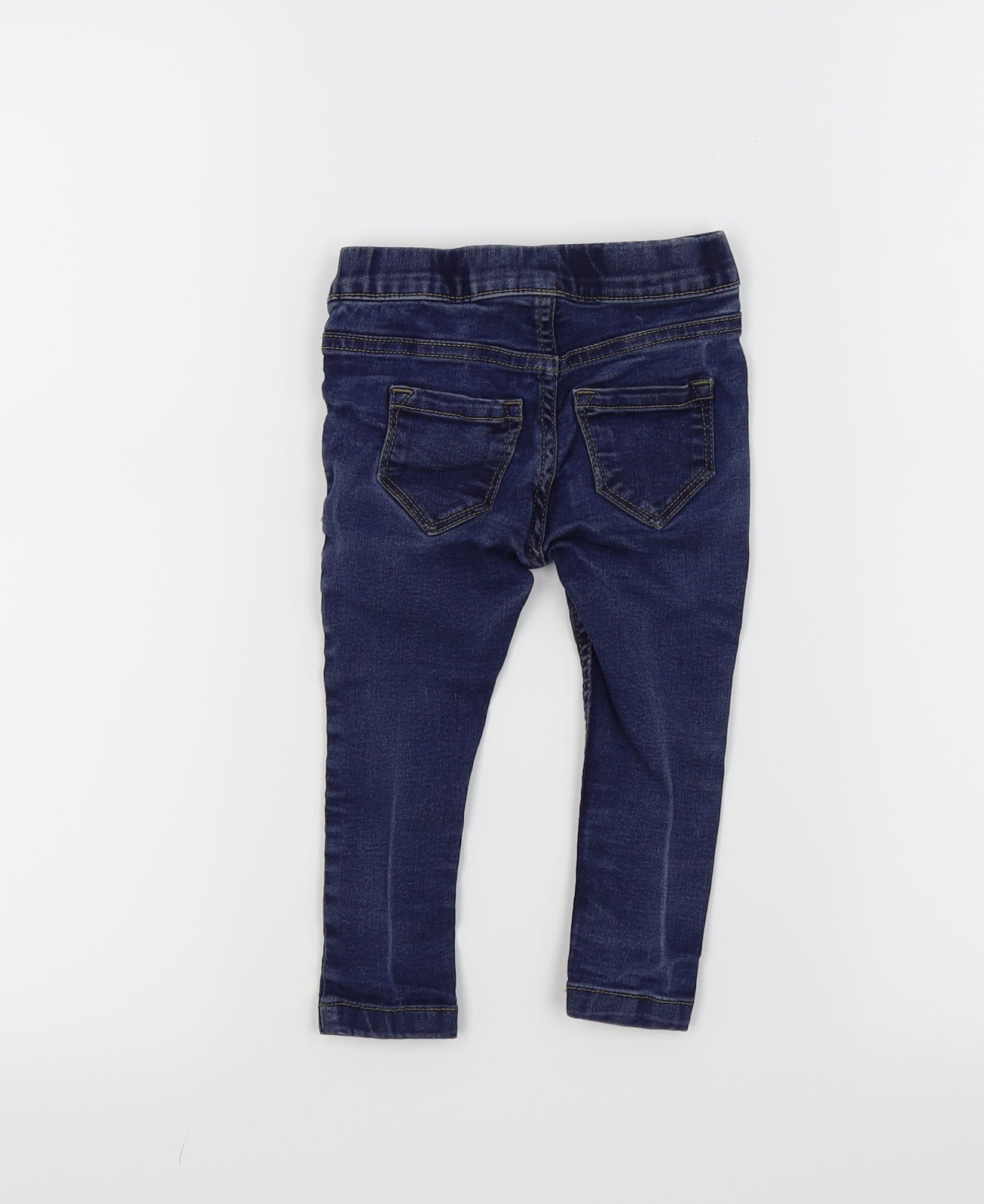 Very  Girls Blue   Cropped Jeans Size 12-18 Months  - Jegging