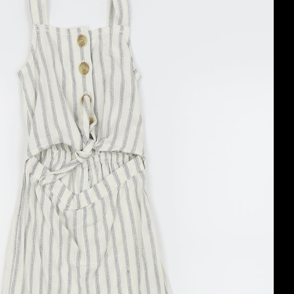 NEXT Girls White   Jumpsuit One-Piece Size 4 Years