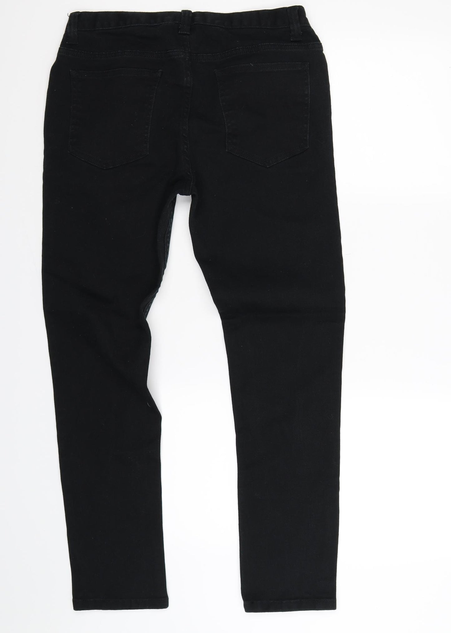 denim co Mens Black  Denim Skinny Jeans Size 32 L30 in