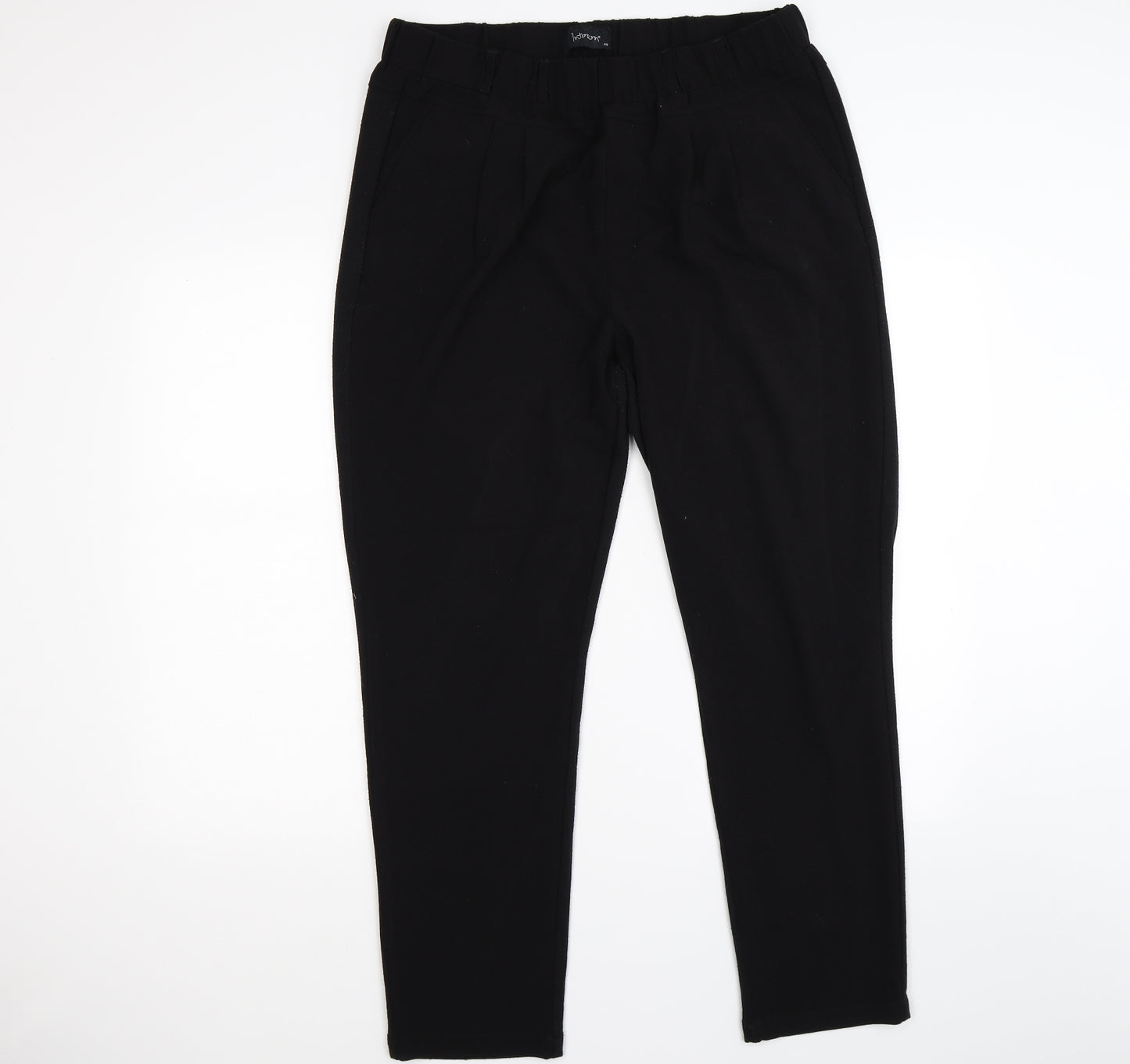 in town Womens Black   Trousers  Size 14 L27 in