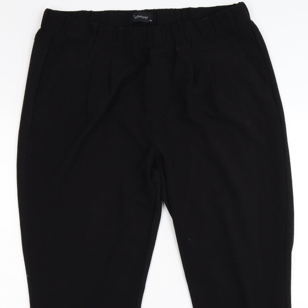 in town Womens Black   Trousers  Size 14 L27 in