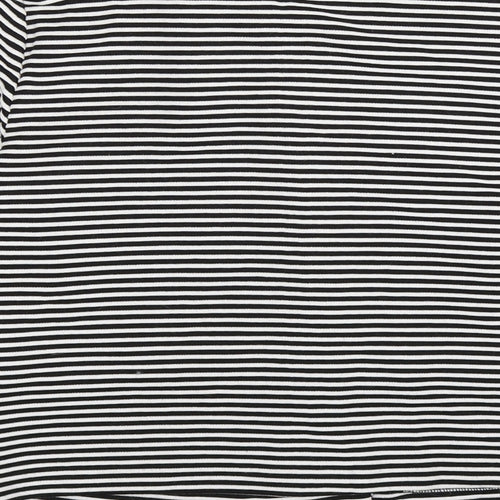Papaya Womens Black Striped  Jacket  Size 14