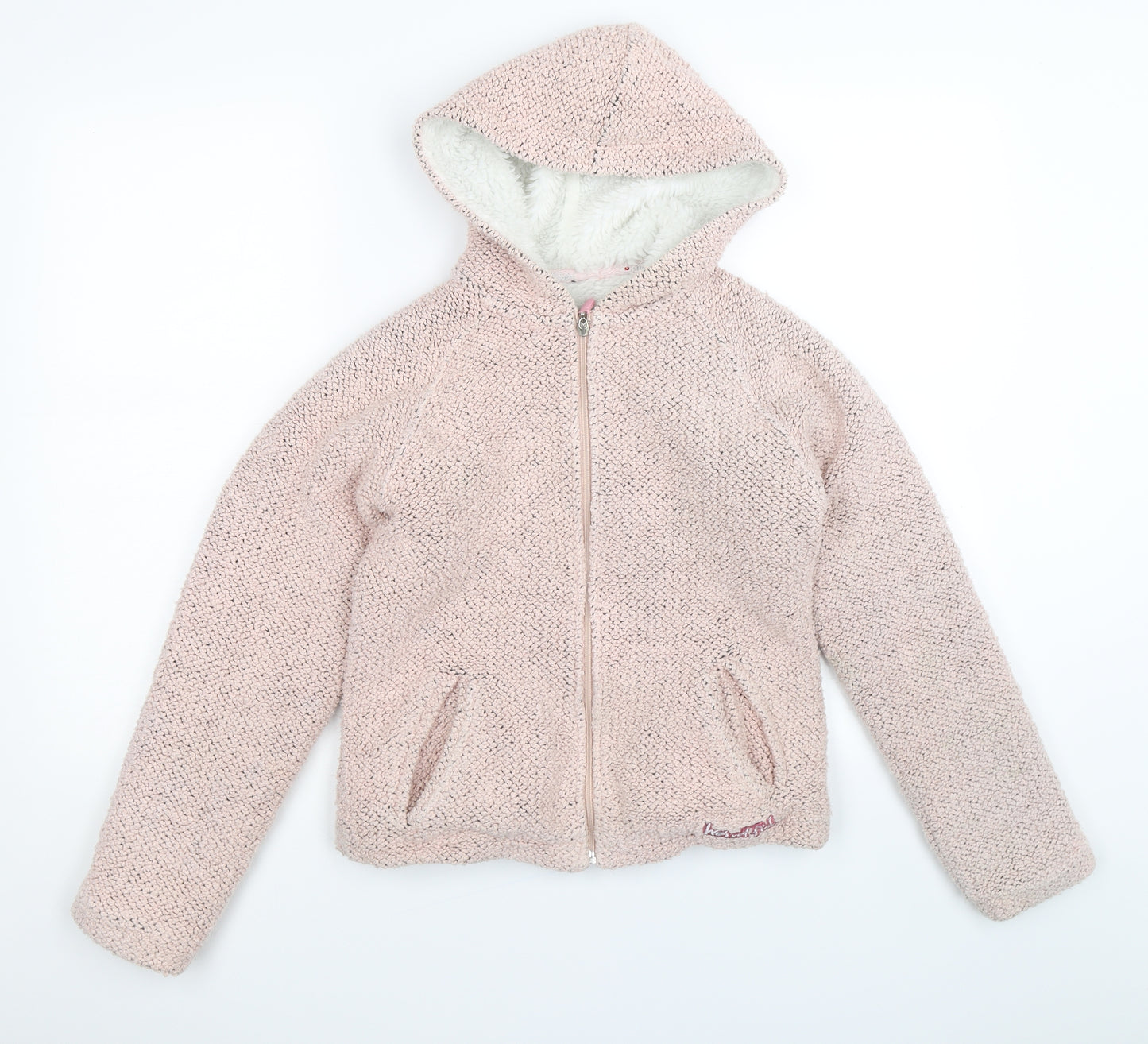 Weird Fish Womens Pink  Knit Jacket  Size XS