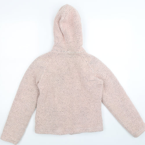Weird Fish Womens Pink  Knit Jacket  Size XS