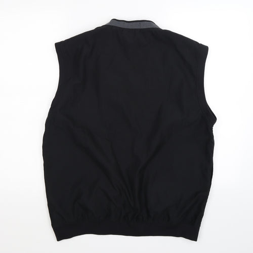 Ashworth Womens Black   Vest Jumper Size M  - weather systems