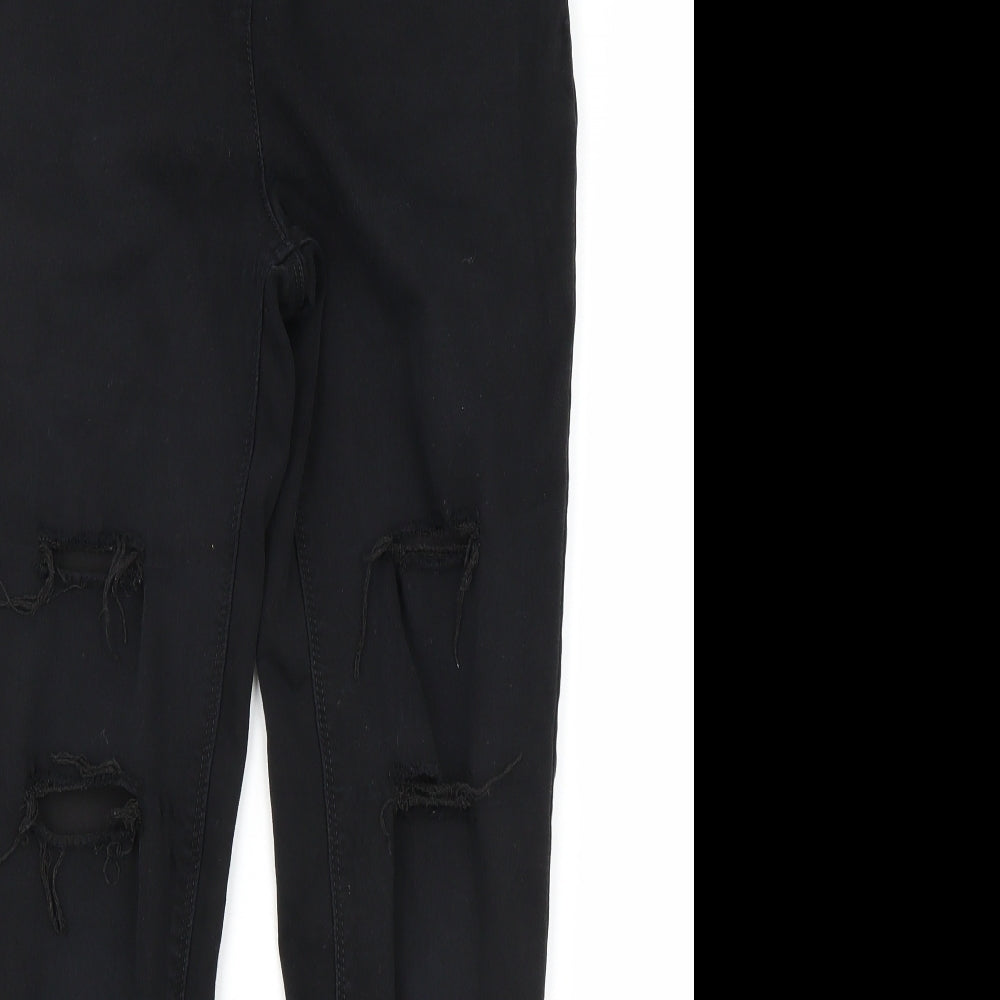 Papaya Womens Black   Skinny Jeans Size 14 L27 in