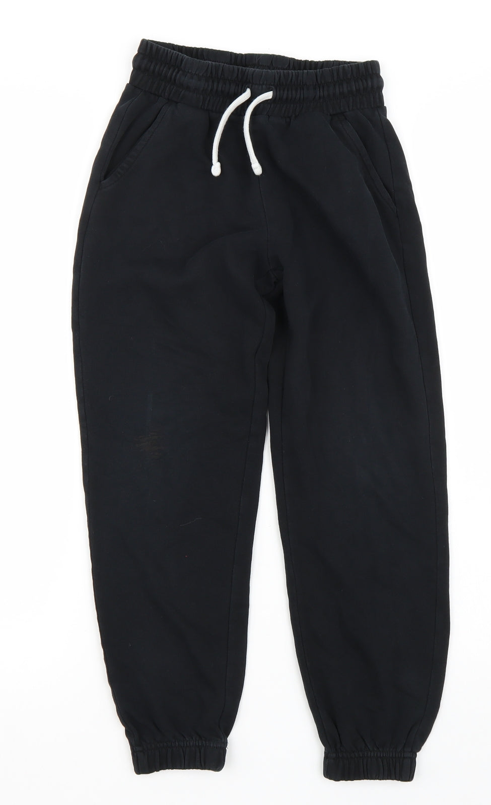 George Girls Black   Jogger Trousers Size 9-10 Years