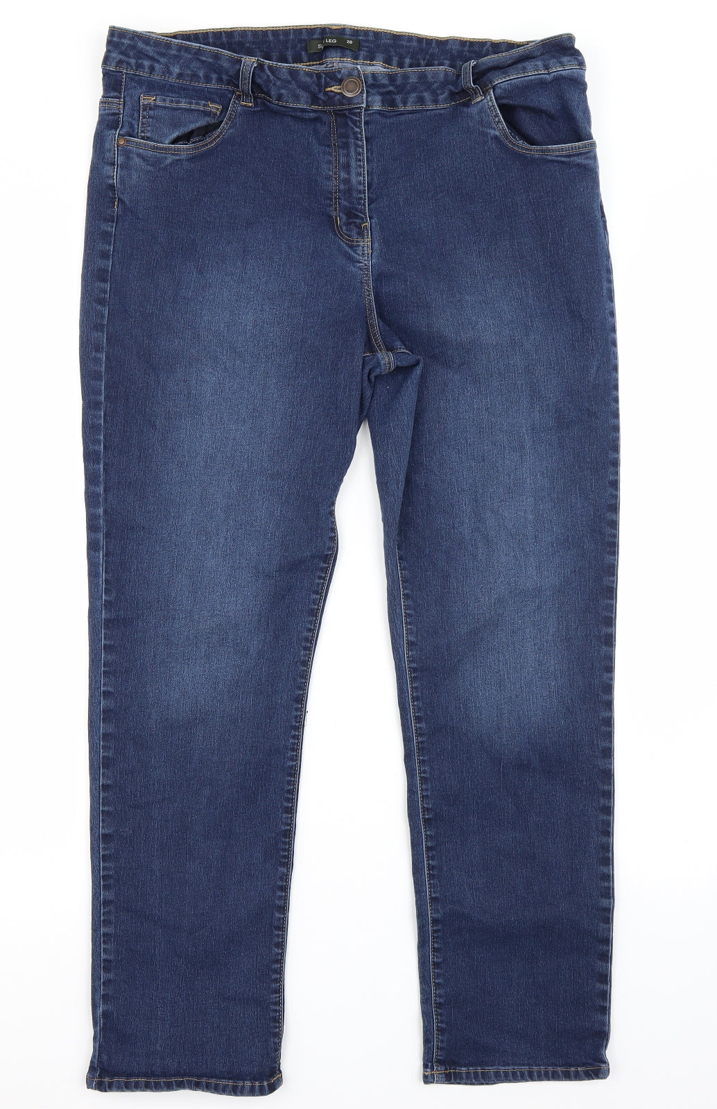 Le Bon Marché Womens Blue   Skinny Jeans Size 20 L28 in