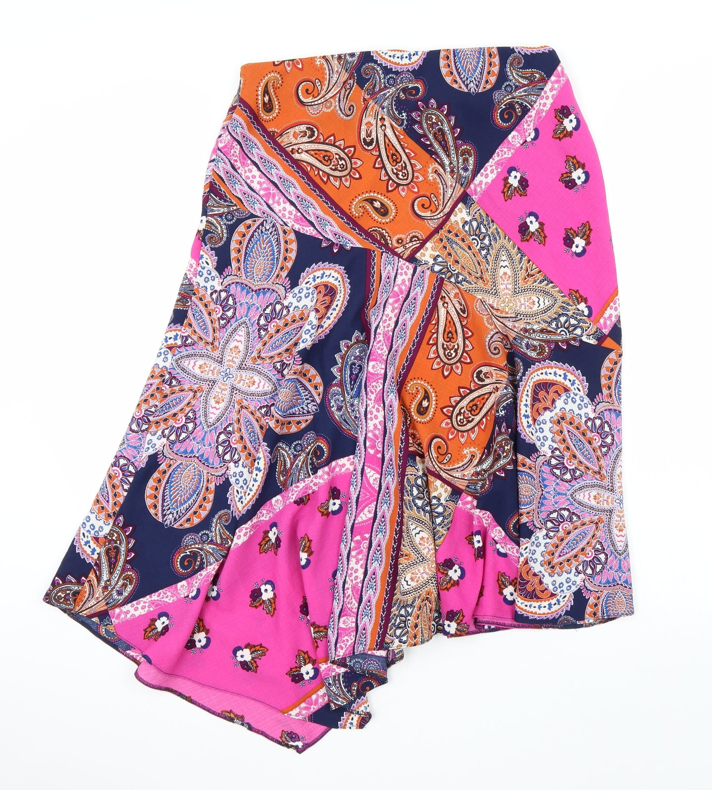 George Womens Multicoloured Fair Isle  Maxi Skirt Size 12