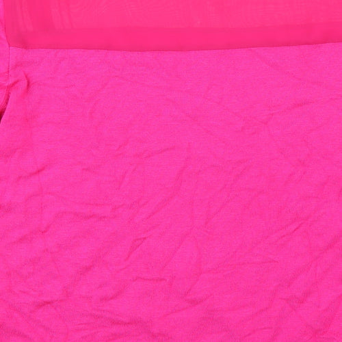 Per Una Womens Pink   Pullover Jumper Size 12