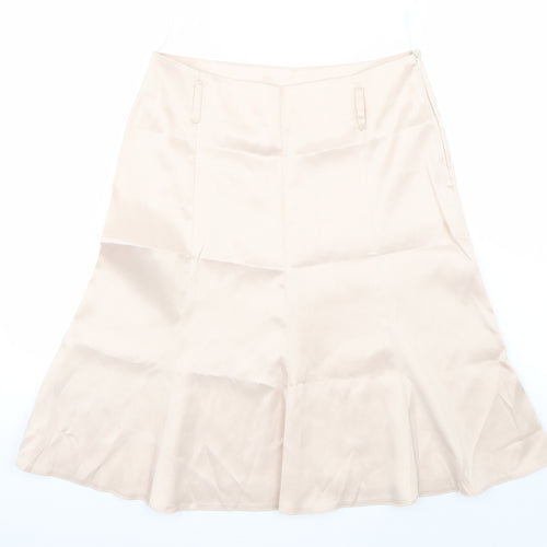Preworn Womens Pink   A-Line Skirt Size 10