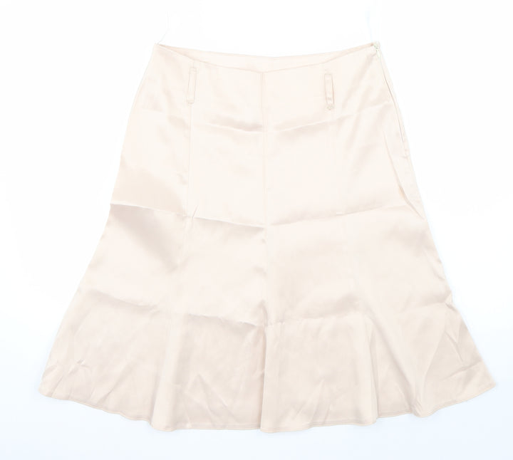 Preworn Womens Pink   A-Line Skirt Size 10