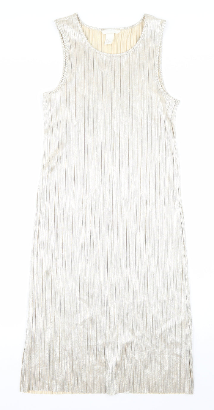 H&M Womens Gold   Mini  Size XS