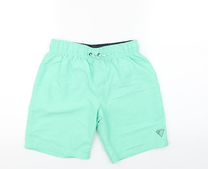 Primark Boys Green Bermuda Shorts Size 11-12 Years