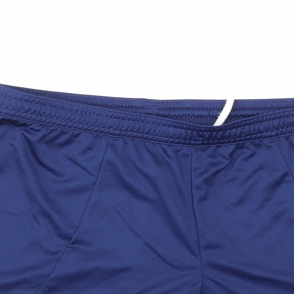 adiddas Boys Blue   Sweat Shorts Size 14-15 Years