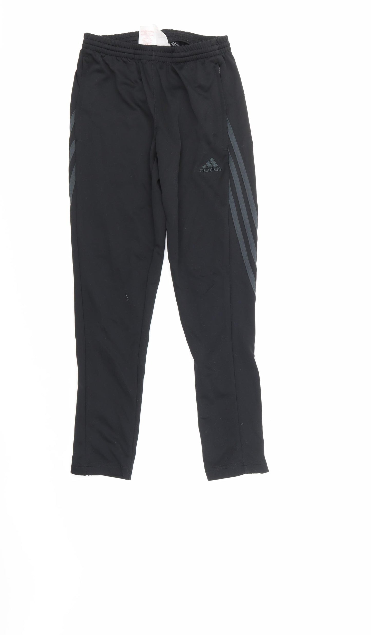 adiddas Boys Black   Sweatpants Trousers Size 12 Years