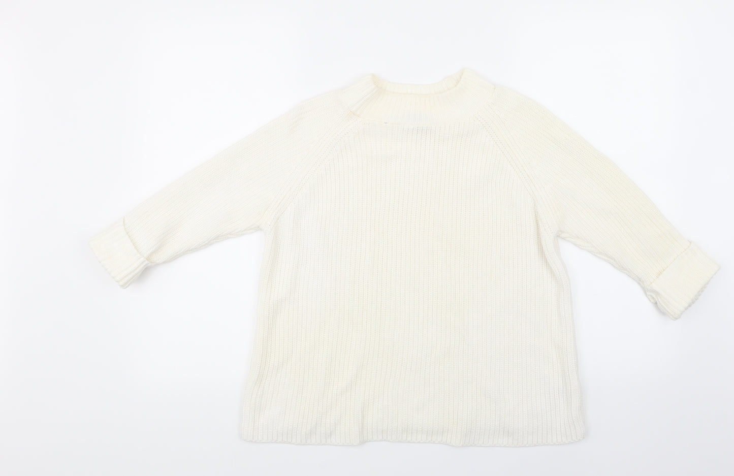 Top Shop Womens White   Pullover Jumper Size 12