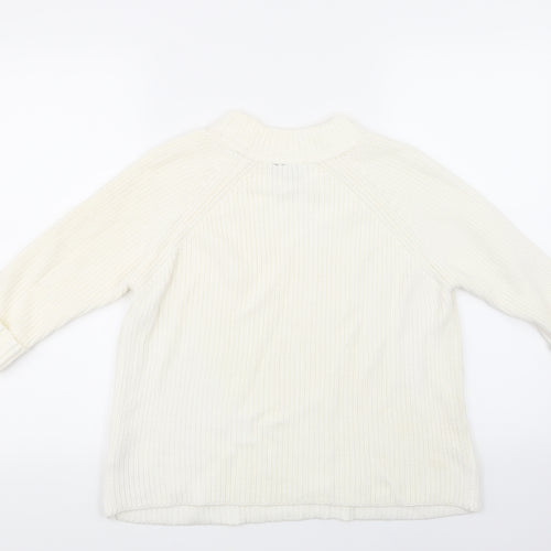 Top Shop Womens White   Pullover Jumper Size 12