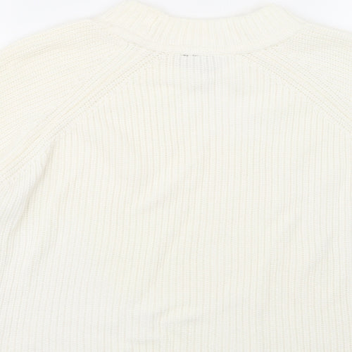 Top Shop Womens White   Pullover Jumper Size 12