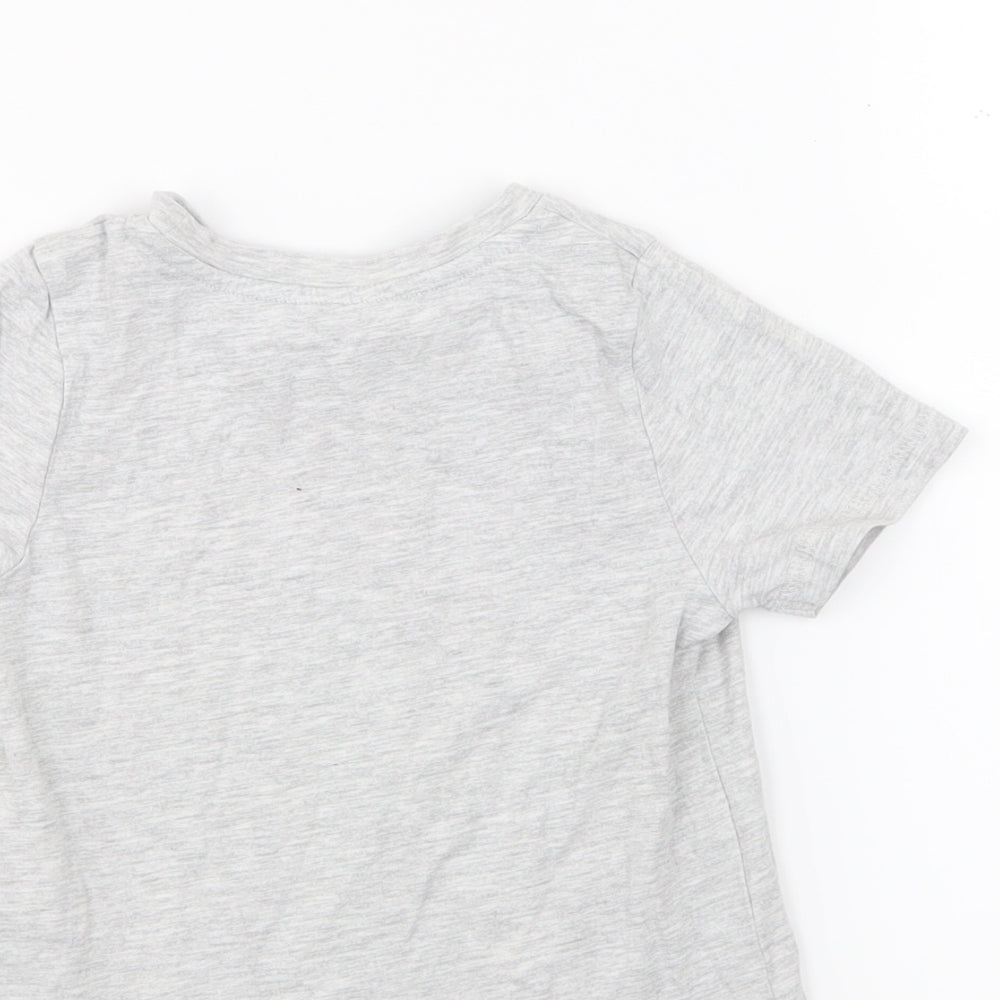 George Boys Grey   Basic T-Shirt Size 2-3 Years
