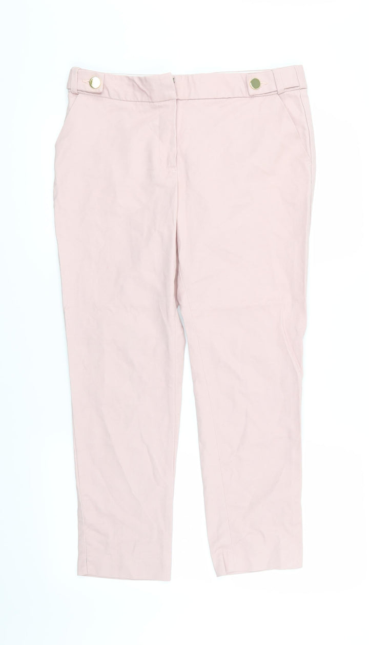 F&F Womens Pink   Trousers  Size 12 L25 in