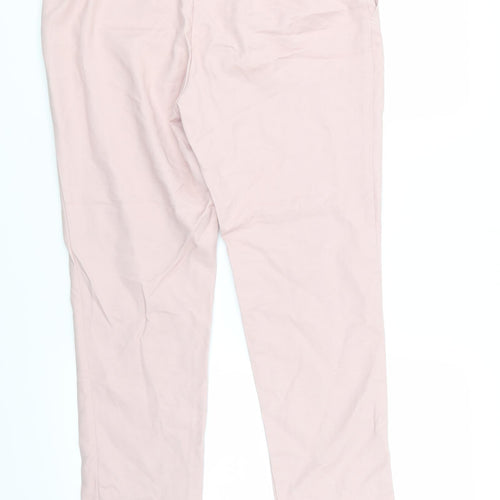F&F Womens Pink   Trousers  Size 12 L25 in