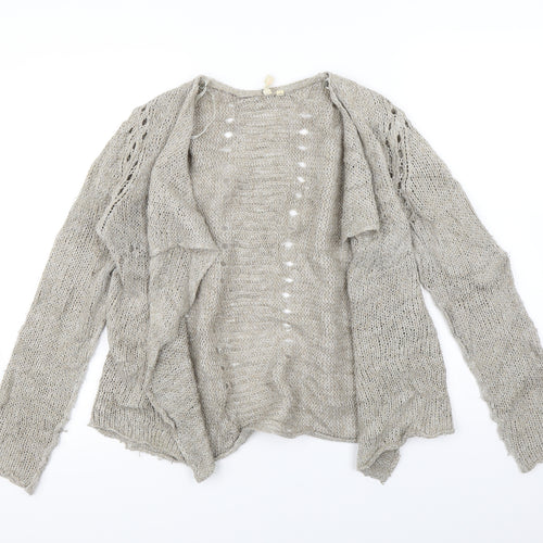 White Stuff Womens Grey   Cardigan Jumper Size 14