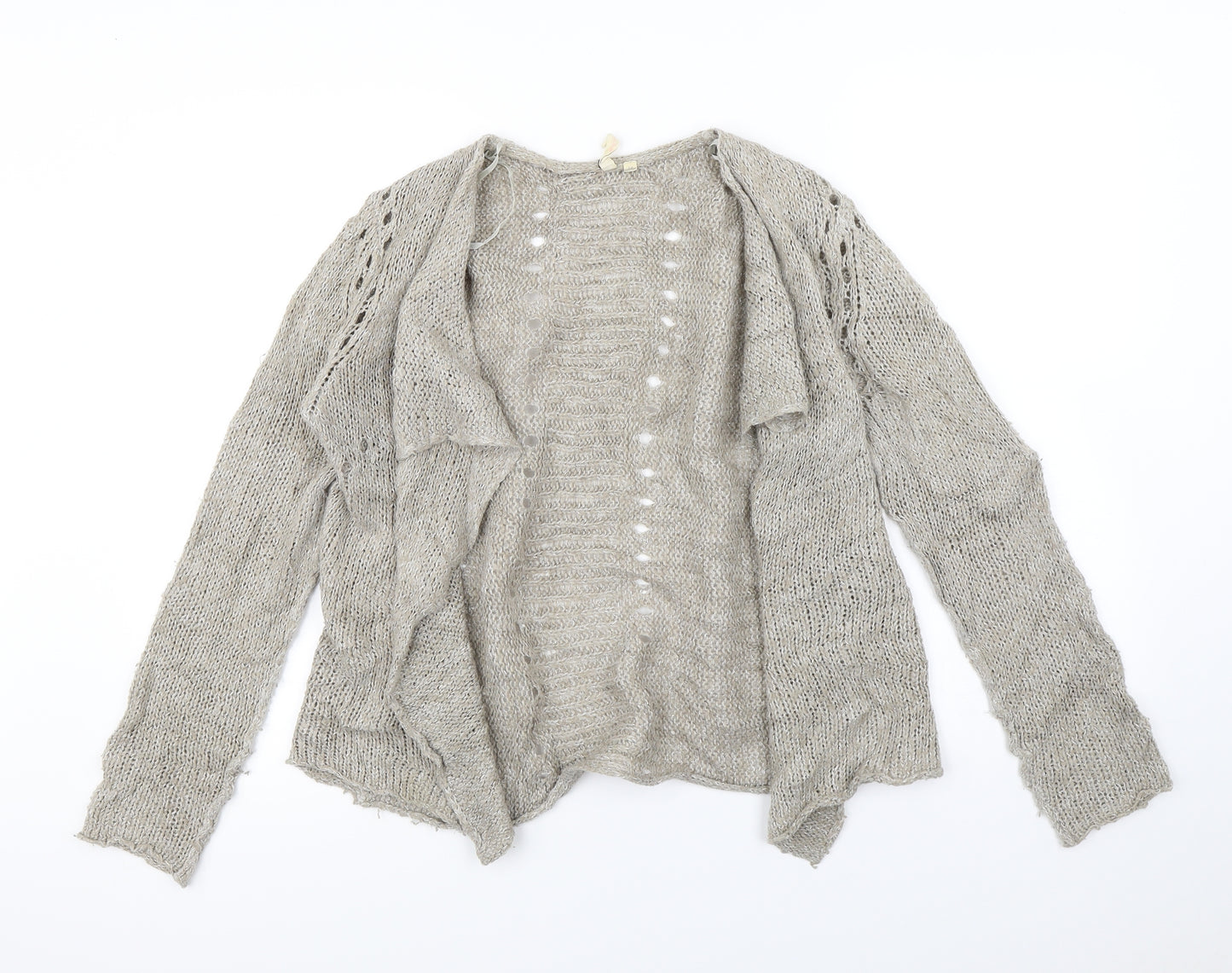 White Stuff Womens Grey   Cardigan Jumper Size 14