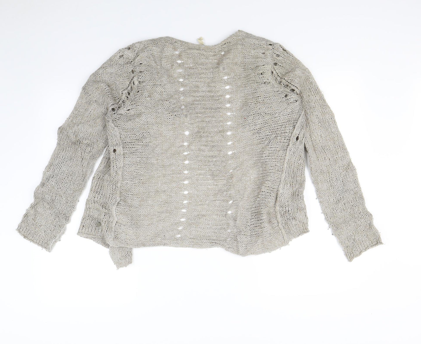White Stuff Womens Grey   Cardigan Jumper Size 14