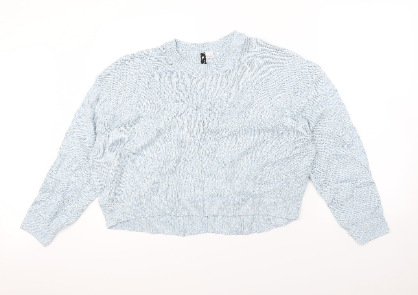 Divided Womens Blue   Pullover Jumper Size L