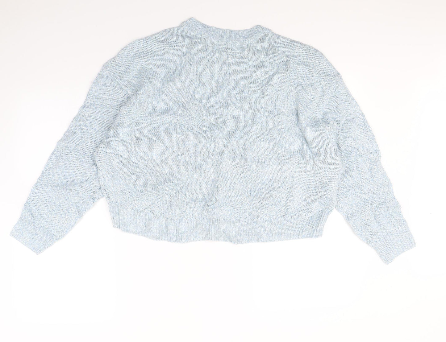 Divided Womens Blue   Pullover Jumper Size L