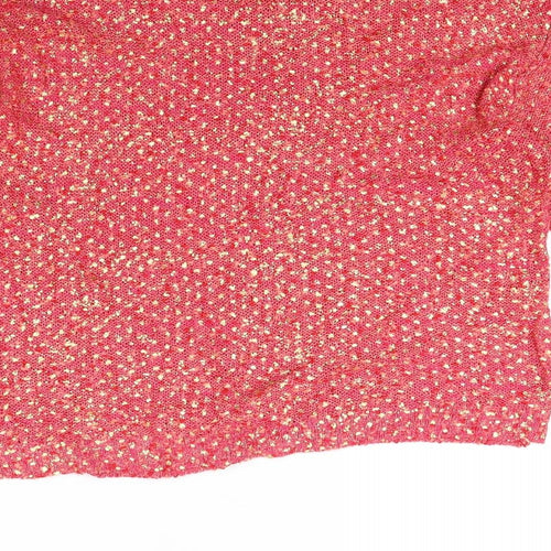 H&M Womens Pink   Pullover Jumper Size M