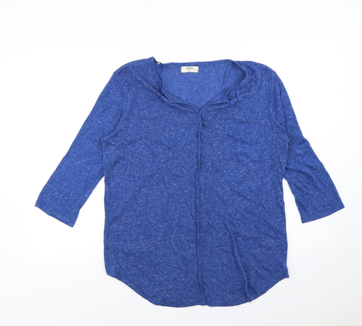 Papaya Womens Blue   Pullover Sweatshirt Size 16