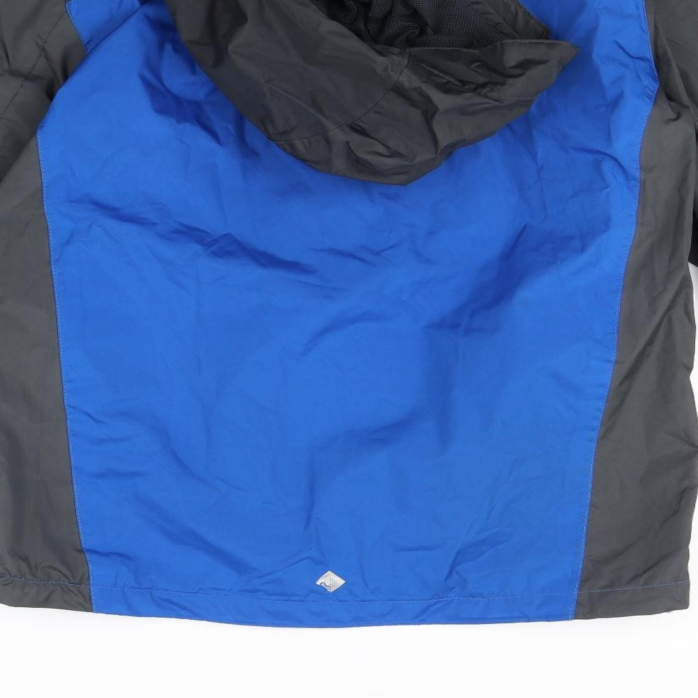 Regatta Mens Blue   Rain Coat Coat Size M
