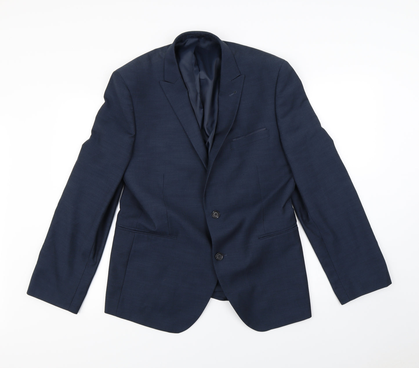 Preworn Mens Blue    Blazer Size S