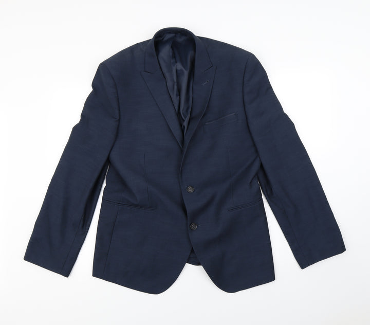 Preworn Mens Blue    Blazer Size S