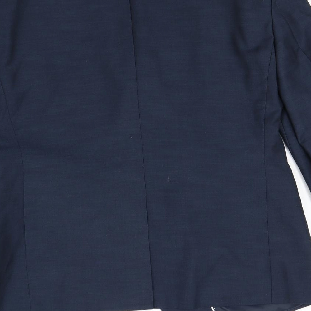 Preworn Mens Blue    Blazer Size S