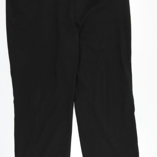 good souls Mens Black   Trousers  Size 38 L28 in