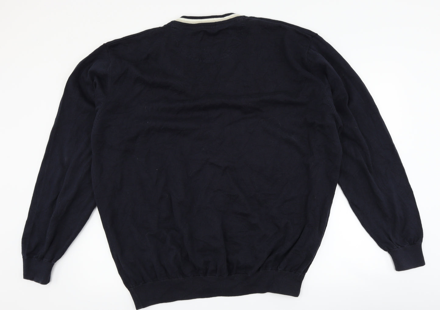 Casual concept Mens Blue   Cardigan Jumper Size 2XL