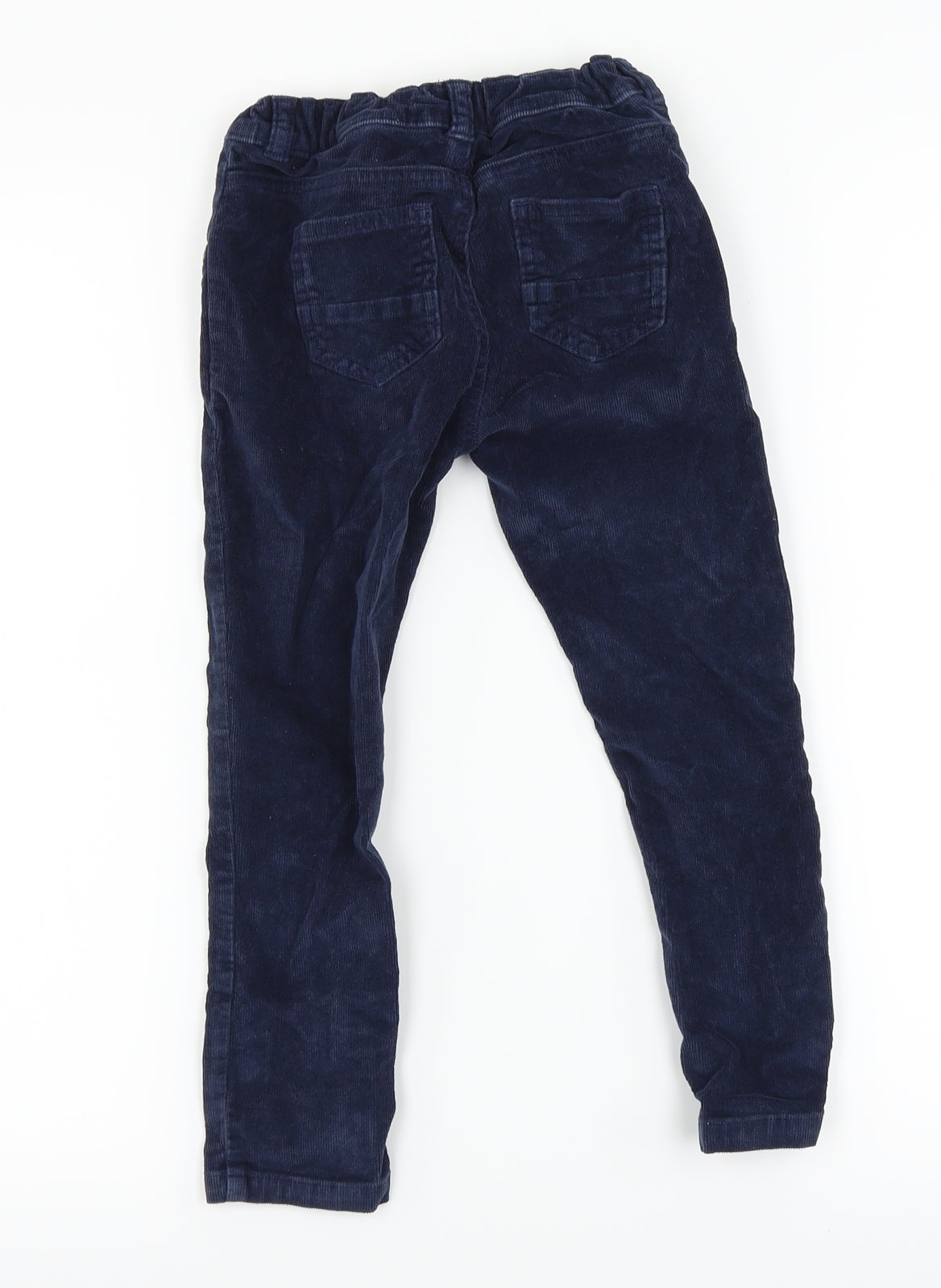 TU Boys Blue  Corduroy Chino Trousers Size 4 Years